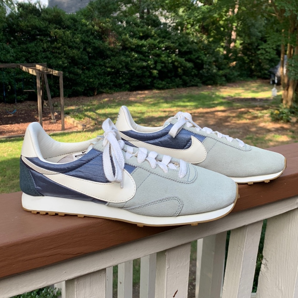 NIKE PRE MONTREAL RACER Women's Blue/Gray/White Size 8.5